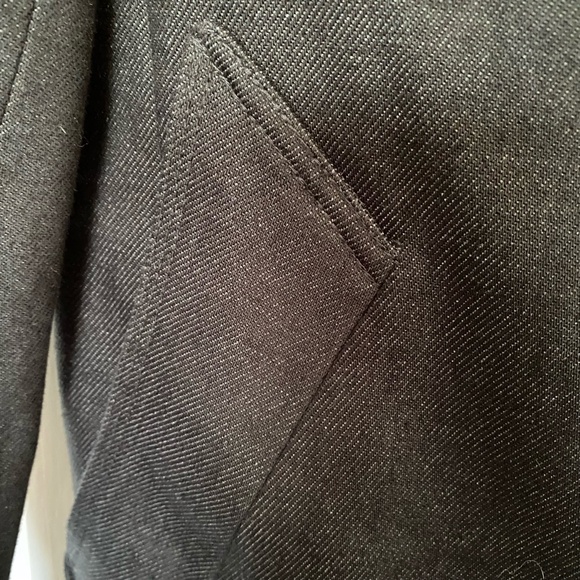 Hause of Howe Mens Black Cotton Blend Military Style Art Blazer Jacket- Sz - M - Picture 10 of 16